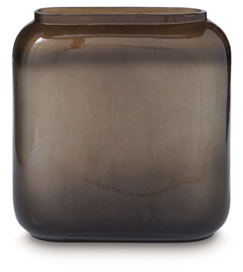 Sumner - Gray / Gold Finish - Vase - 7.5"