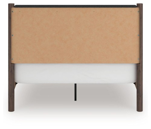 Pamytta - Brown - King Upholstered Panel Bed