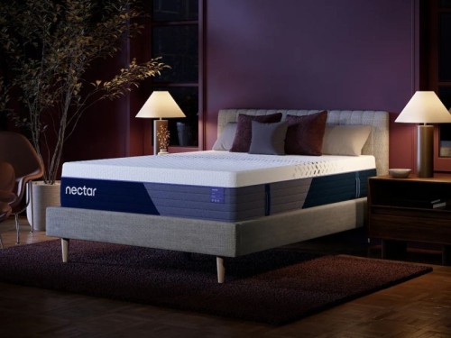Nectar Luxe Hybrid 5.1 - White - Twin Mattress