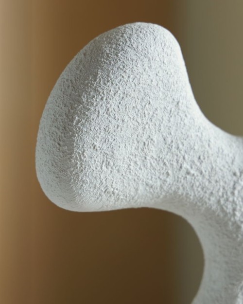 Lavarsen - White / Brown - Sculpture - 25.75"