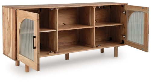 Adway - Natural Brown - Accent Cabinet