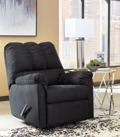 Darcy - Blue - Rocker Recliner