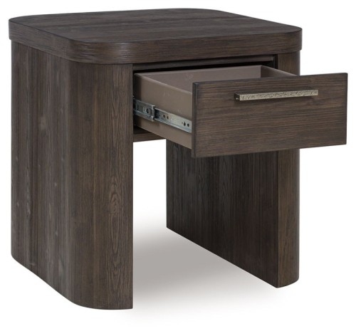 Neo - Rich Brown - Square End Table