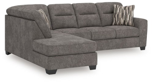 Olten - Graphite - 2-Piece Sectional With RAF Corner Chaise