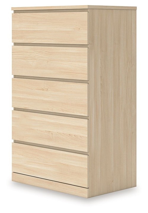 Onita - Natural - Five Drawer Chest