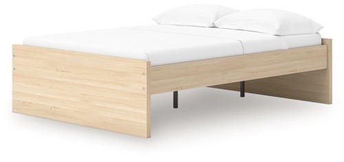 Onita - Natural - Twin Platform Bed With 1 Side Storage
