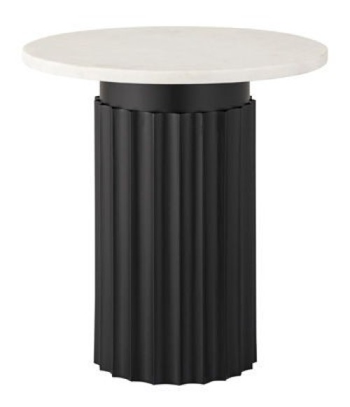Wainstone - Black / White - Accent Table