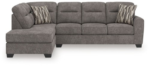 Olten - Graphite - 2-Piece Sectional With RAF Corner Chaise