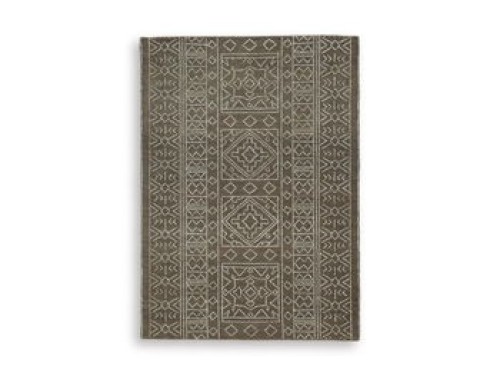 Merrittman - Brown / Ivory - Medium Rug
