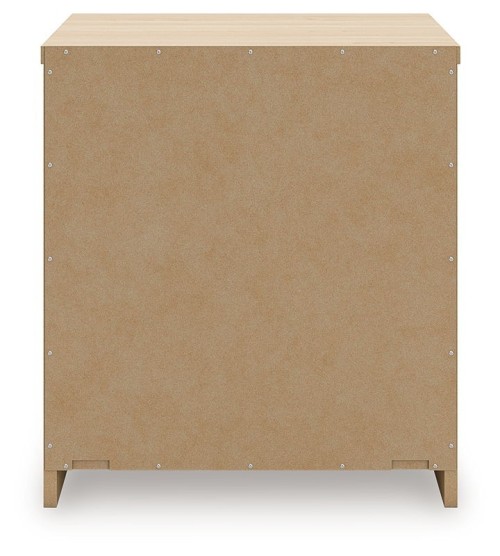 Onita - Natural - Two Drawer Night Stand