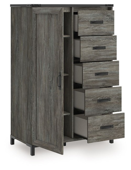 Frandern - Gray - Dressing Chest