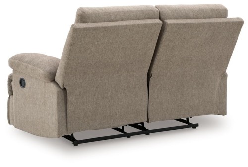 Side-Swipe - Charcoal - Reclining Loveseat
