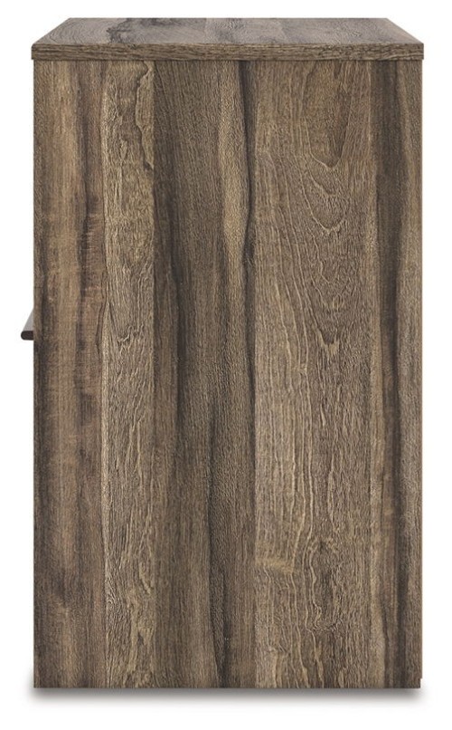 Elbrim - Brown - One Drawer Night Stand