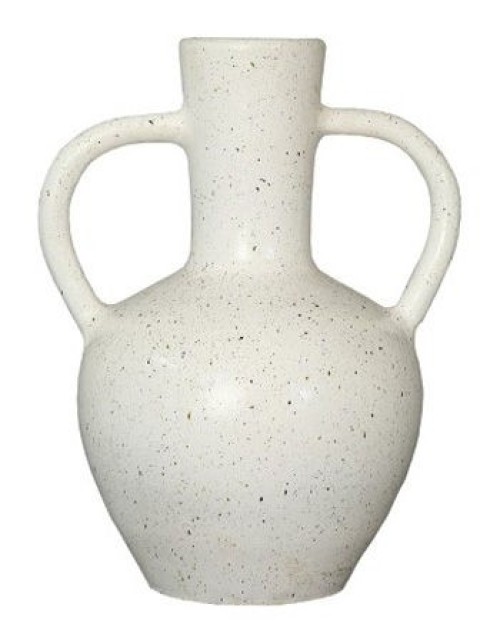 Dallinworth - White / Black - Vase - 15.75"