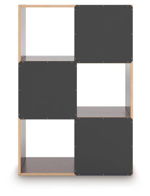 Glosmount - Cherry / Light Brown - Four Cube Organizer