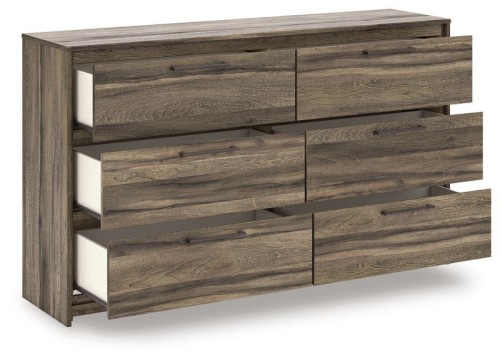 Elbrim - Brown - Dresser And Mirror