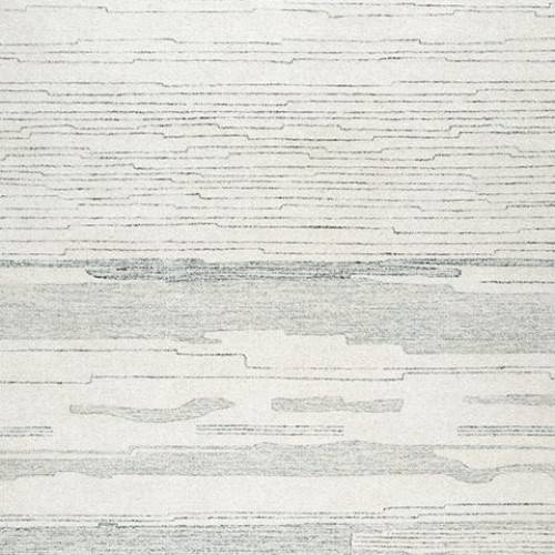 Genemost - Ivory / Blue - Medium Rug