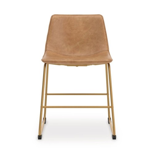 Ciabori - Toast / Gold - Dining Upholstered Side Chair (Set of 2)