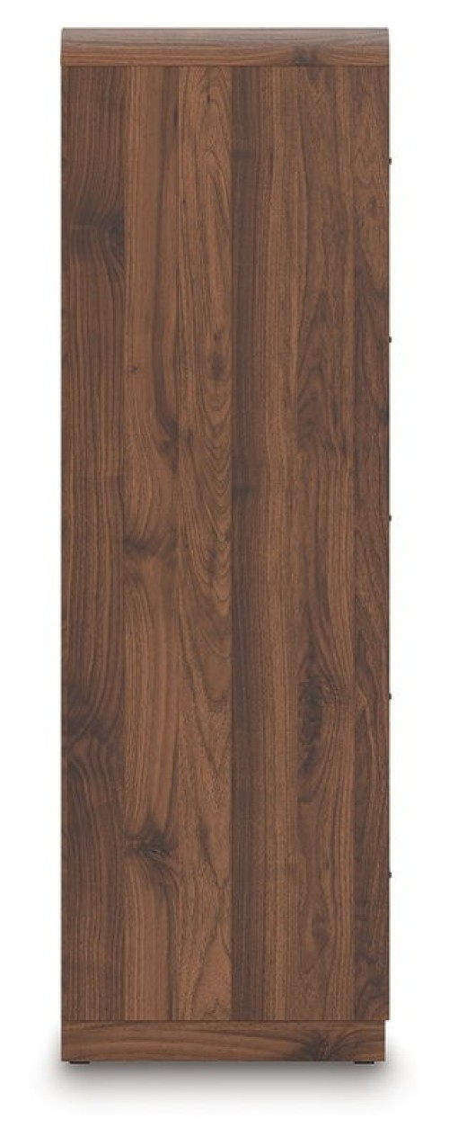 Fortlorn - Walnut Brown - Five Drawer Chest