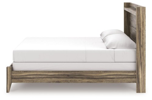 Elbrim - Brown - Queen Panel Bed