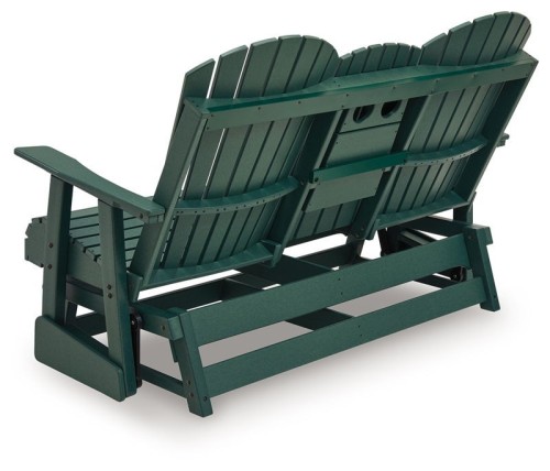 Shell Beach - Loveseat Glider - Green