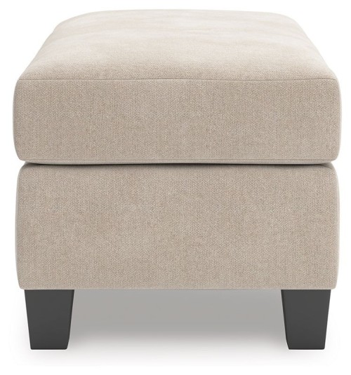 Willarae - Taupe - 2 Pc. - Chair And A Half, Ottoman