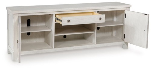 Robbinsdale - Antique White - Extra Large TV Stand