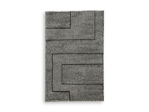 Kurtmen - Black / Ivory - Large Rug