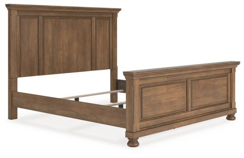 Feddinger - Medium Brown - King Panel Bed