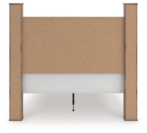 Rusticott - Brown - Queen Poster Bed