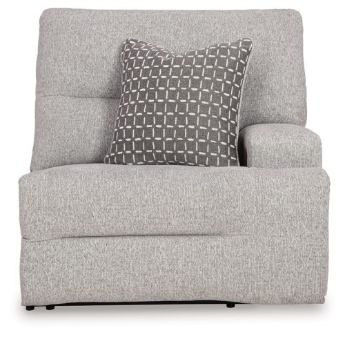 Acklen Place - 3-Piece Sectional With Storage Console - Pewter