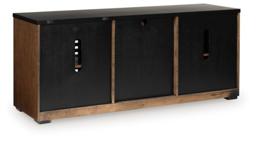 Kallari - Warm Brown / Black - Credenza