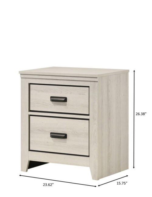 Carter - Full 4 Piece Bedroom Set - Brown