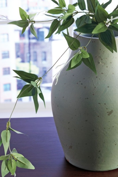 Baychester - Antique Green - 10" Vase