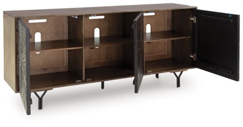 Lavinmont - Multi Brown - Accent Cabinet