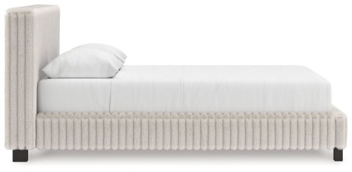 Zuraleus - Queen Upholstered Bed - White