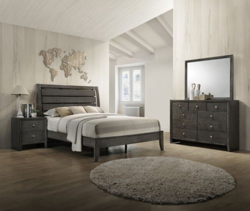 Evan - Full 5 Piece Bedroom Set - White