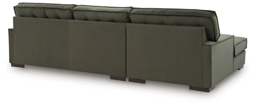 Caspian-Town - Olive - 2-Piece Sectional With LAF Corner Chaise