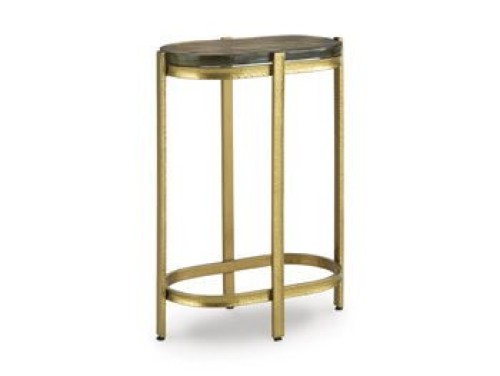 Porterville - Gold Finish - Accent Table