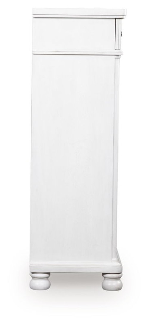 Rowlenstown - Antique White - Five Drawer Chest