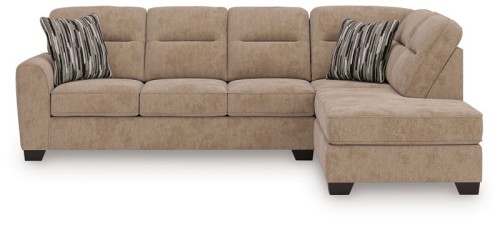 Olten - Graphite - 2-Piece Sectional With RAF Corner Chaise