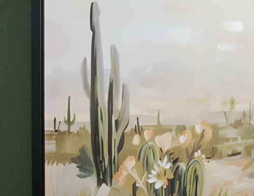 Sidworth - Green / Beige / Gray - Wall Art