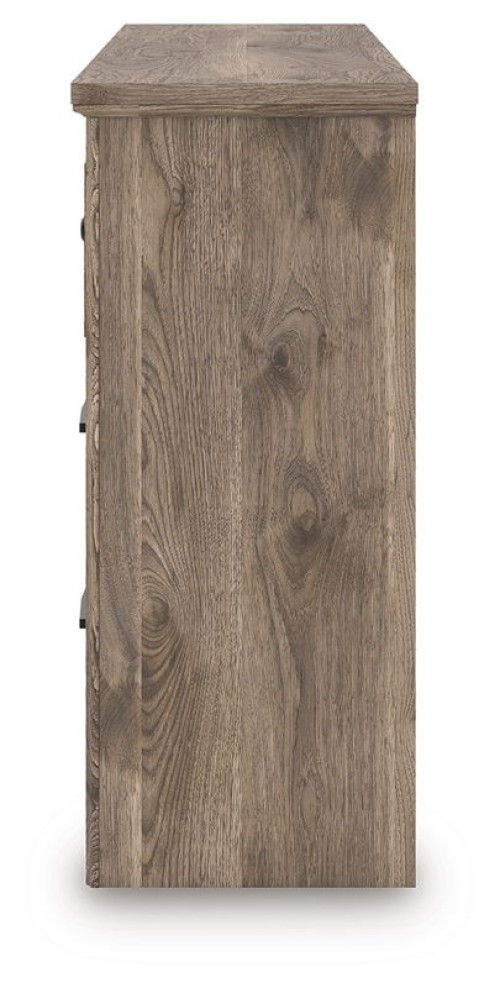 Rusticott - Brown - Dresser And Mirror