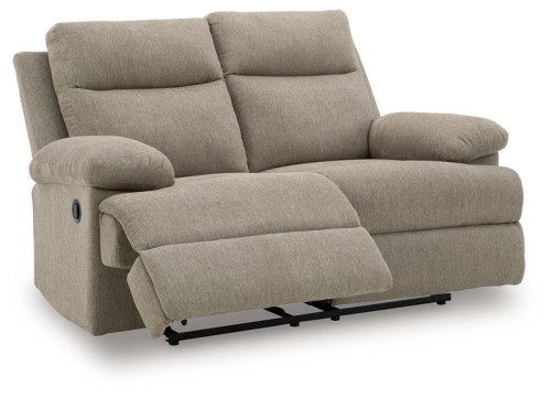 Side-Swipe - Charcoal - Reclining Loveseat