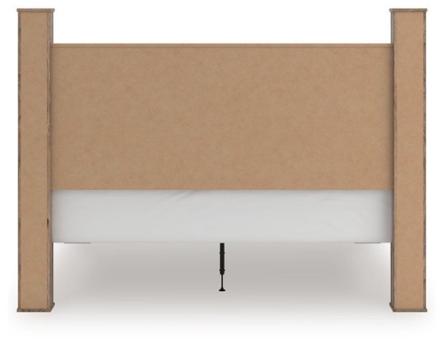 Rusticott - Brown - Queen Poster Bed