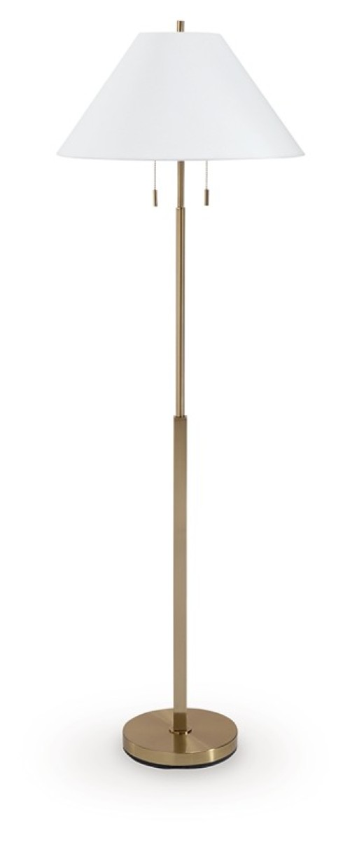 Haigwood - Gold Finish - Metal Floor Lamp
