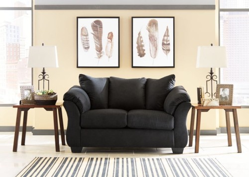 Darcy - Black - Loveseat