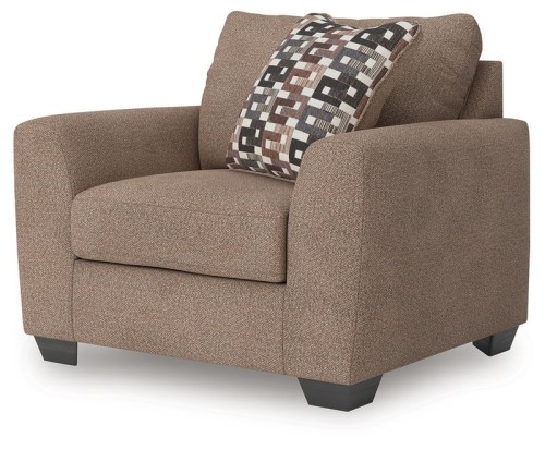 Triston-Peaks - Suede - Chair And A Half