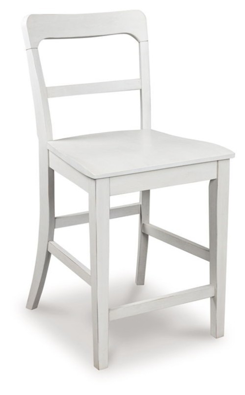 Greddinton - Black - Barstool (Set of 2)