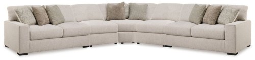 Ballyton - Sand - 5-Piece Sectional
